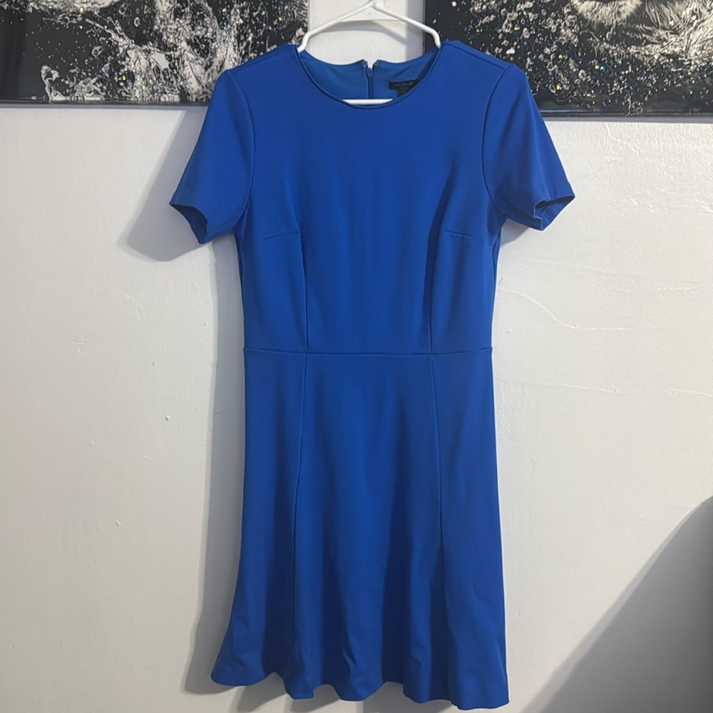 Blue dress
